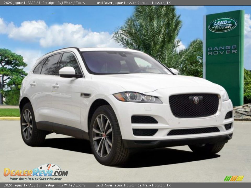 2020 Jaguar F-PACE 25t Prestige Fuji White / Ebony Photo #2