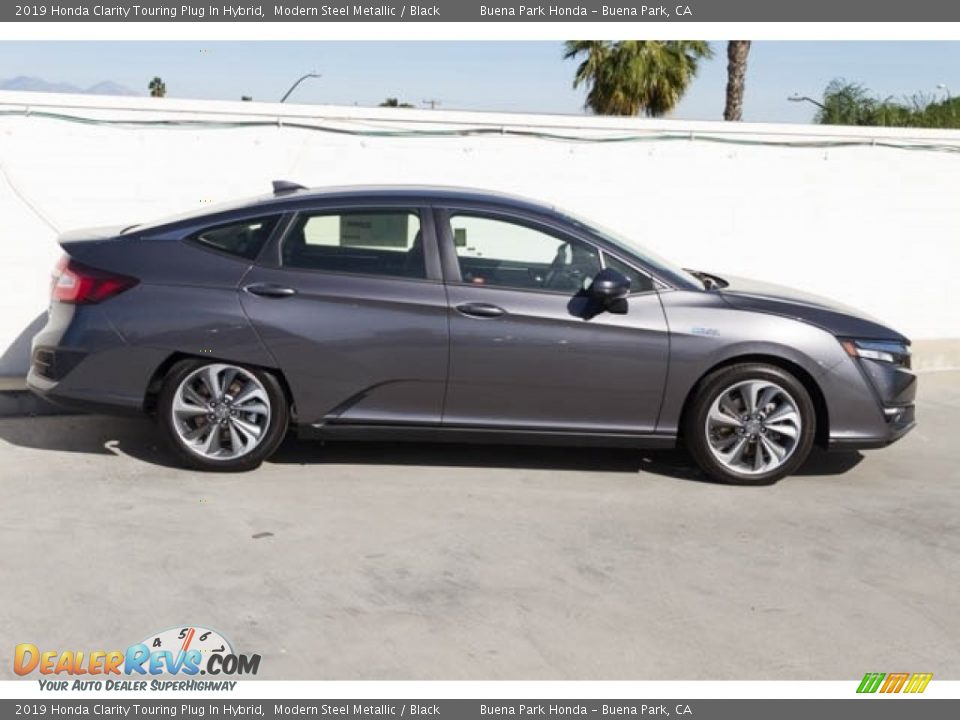 2019 Honda Clarity Touring Plug In Hybrid Modern Steel Metallic / Black Photo #5