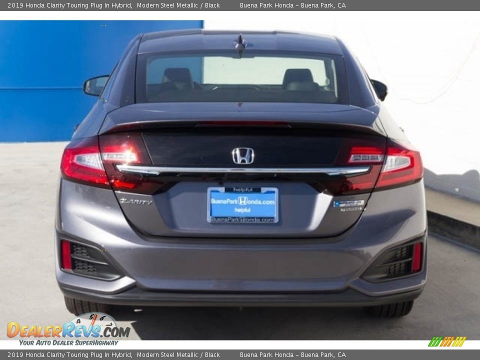 2019 Honda Clarity Touring Plug In Hybrid Modern Steel Metallic / Black Photo #6