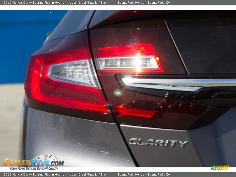 2019 Honda Clarity Touring Plug In Hybrid Modern Steel Metallic / Black Photo #7