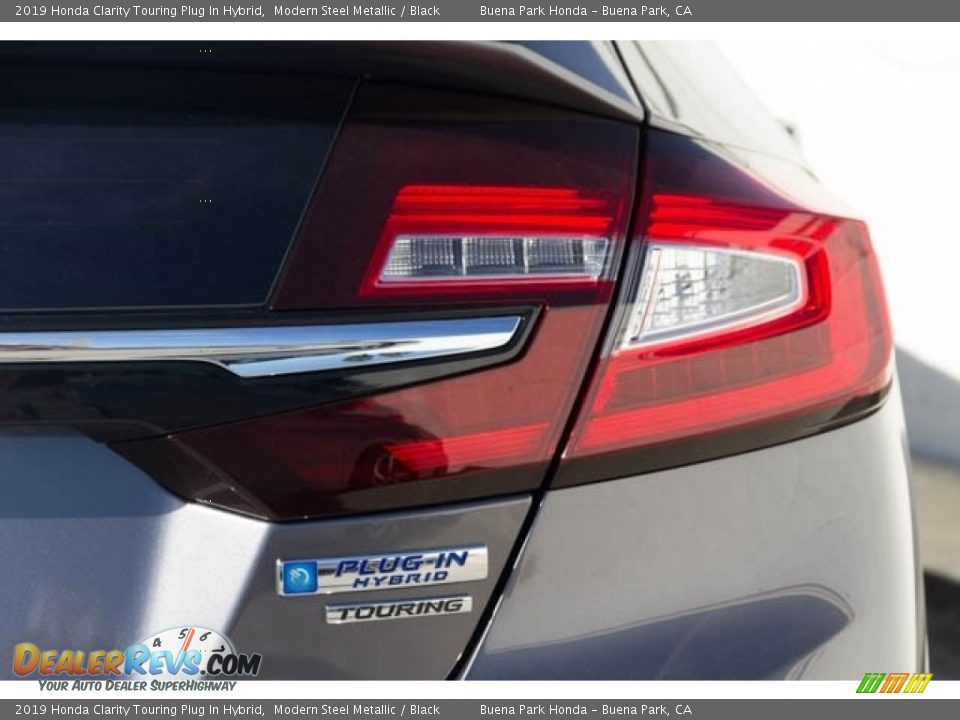 2019 Honda Clarity Touring Plug In Hybrid Modern Steel Metallic / Black Photo #8