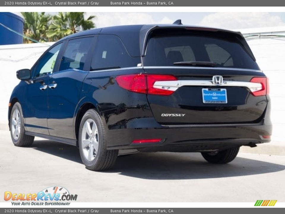 2020 Honda Odyssey EX-L Crystal Black Pearl / Gray Photo #2