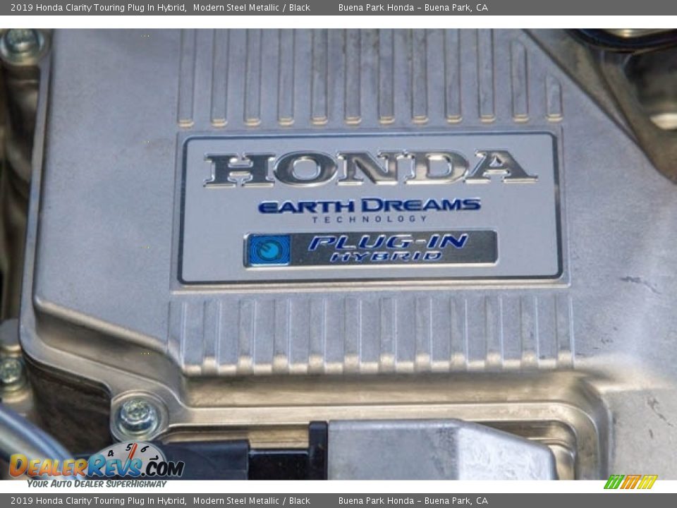 2019 Honda Clarity Touring Plug In Hybrid Modern Steel Metallic / Black Photo #12