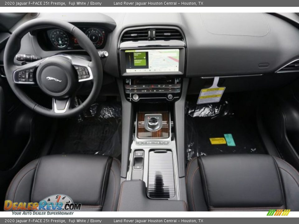 2020 Jaguar F-PACE 25t Prestige Fuji White / Ebony Photo #25