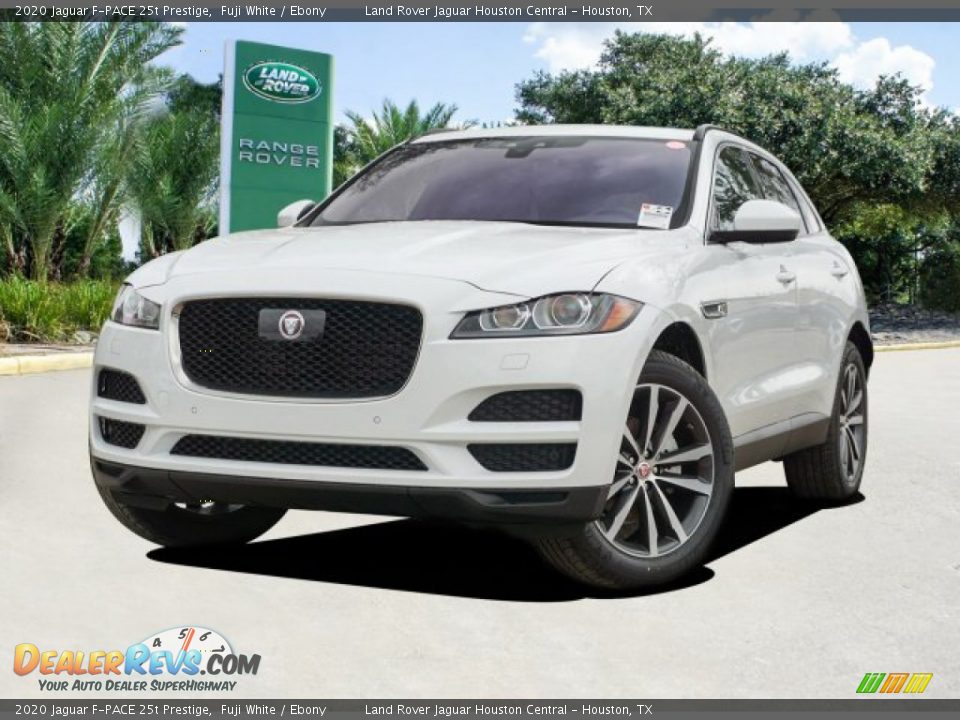 2020 Jaguar F-PACE 25t Prestige Fuji White / Ebony Photo #28