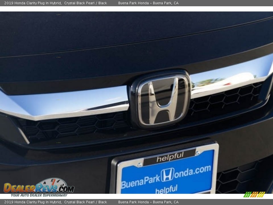 2019 Honda Clarity Plug In Hybrid Crystal Black Pearl / Black Photo #4