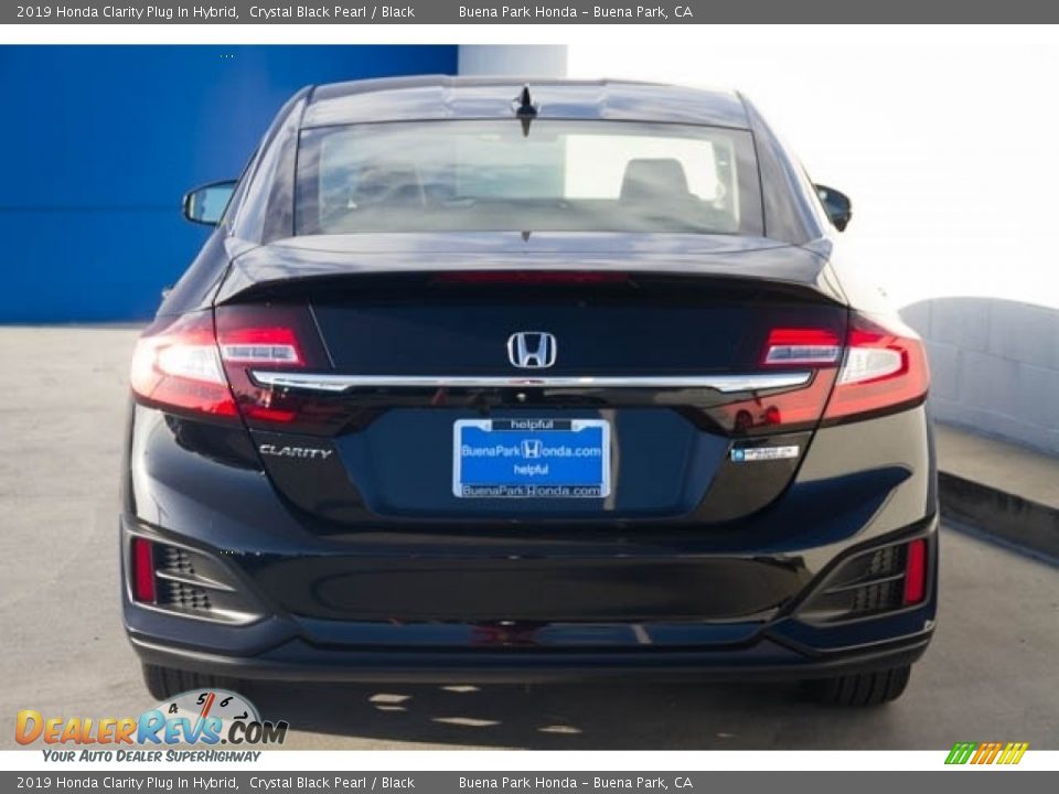 2019 Honda Clarity Plug In Hybrid Crystal Black Pearl / Black Photo #6