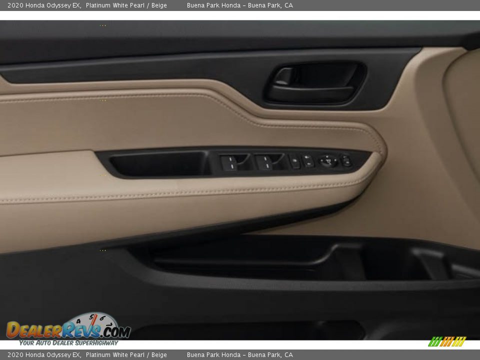 2020 Honda Odyssey EX Platinum White Pearl / Beige Photo #34