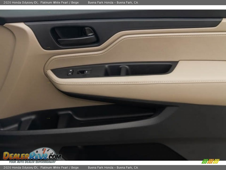 2020 Honda Odyssey EX Platinum White Pearl / Beige Photo #36