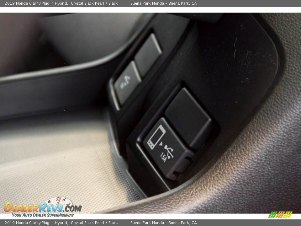 2019 Honda Clarity Plug In Hybrid Crystal Black Pearl / Black Photo #26