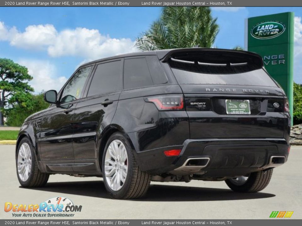 2020 Land Rover Range Rover HSE Santorini Black Metallic / Ebony Photo #4