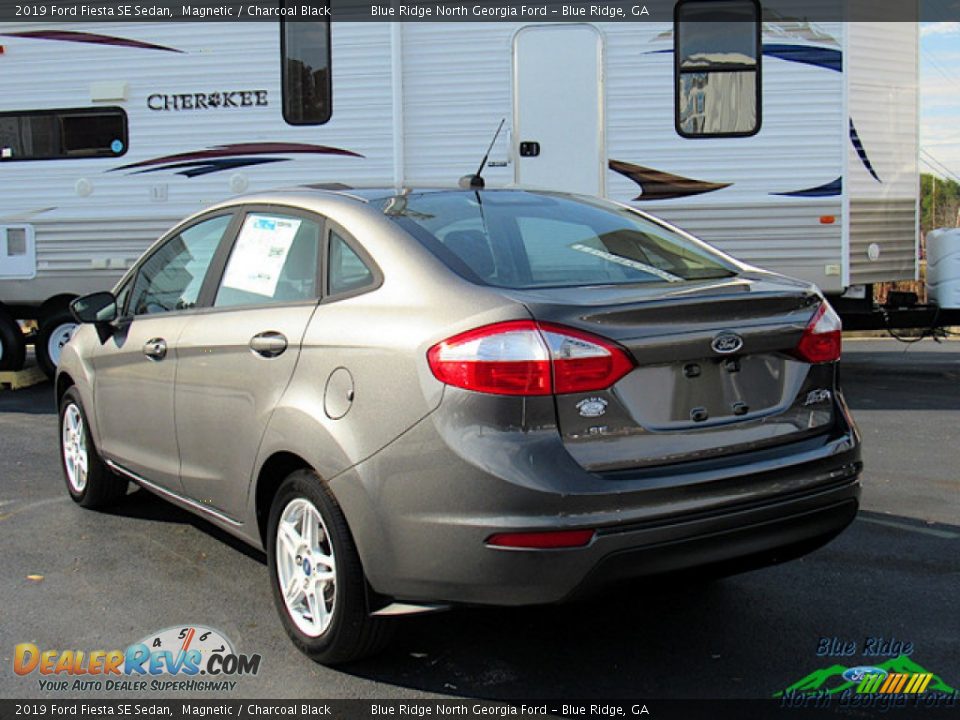 2019 Ford Fiesta SE Sedan Magnetic / Charcoal Black Photo #3