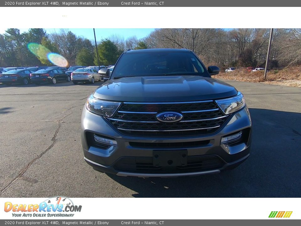 2020 Ford Explorer XLT 4WD Magnetic Metallic / Ebony Photo #2