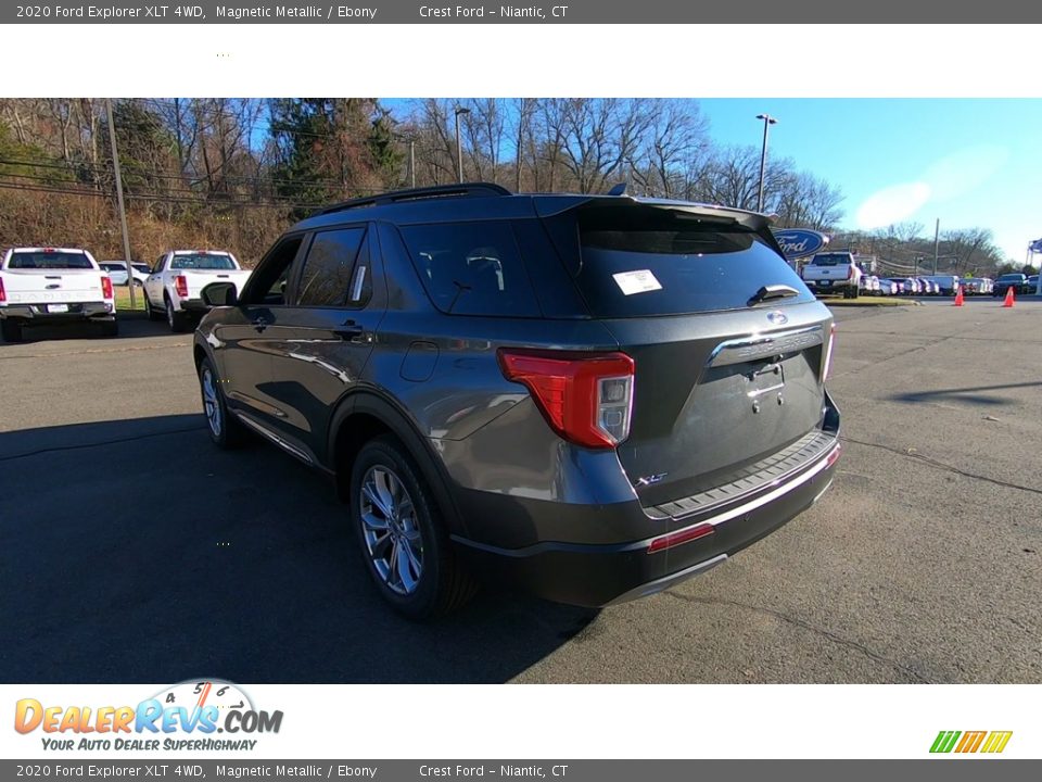 2020 Ford Explorer XLT 4WD Magnetic Metallic / Ebony Photo #5