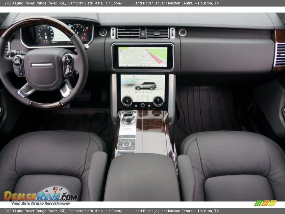 2020 Land Rover Range Rover HSE Santorini Black Metallic / Ebony Photo #28