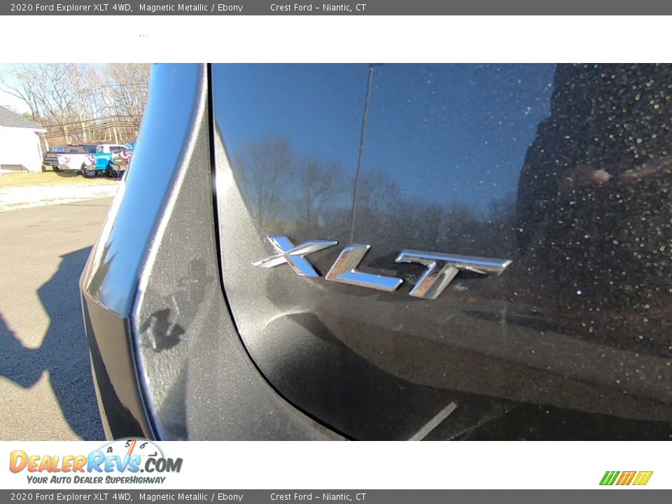 2020 Ford Explorer XLT 4WD Magnetic Metallic / Ebony Photo #9