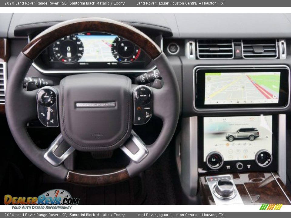 2020 Land Rover Range Rover HSE Santorini Black Metallic / Ebony Photo #29