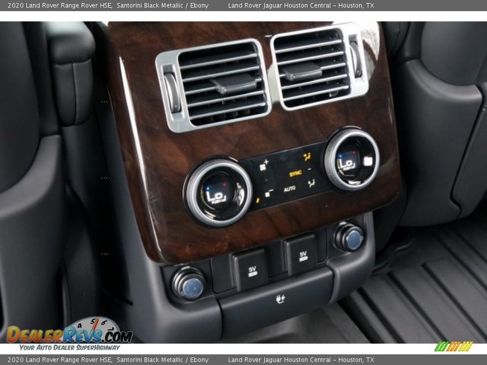 2020 Land Rover Range Rover HSE Santorini Black Metallic / Ebony Photo #30