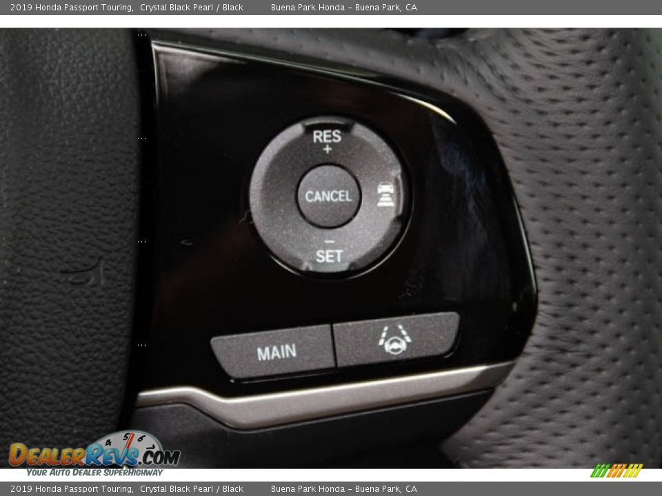 2019 Honda Passport Touring Crystal Black Pearl / Black Photo #21