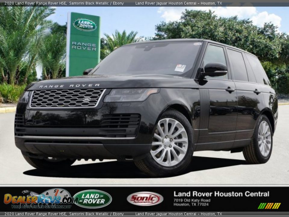 2020 Land Rover Range Rover HSE Santorini Black Metallic / Ebony Photo #1