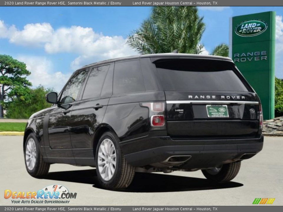 2020 Land Rover Range Rover HSE Santorini Black Metallic / Ebony Photo #4