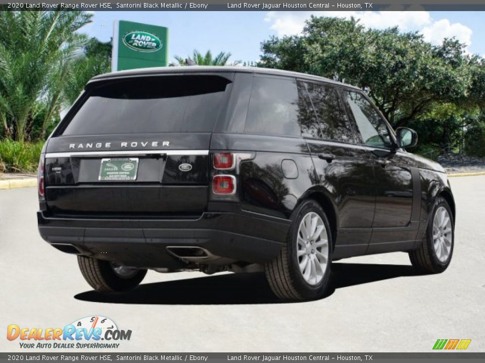 2020 Land Rover Range Rover HSE Santorini Black Metallic / Ebony Photo #5