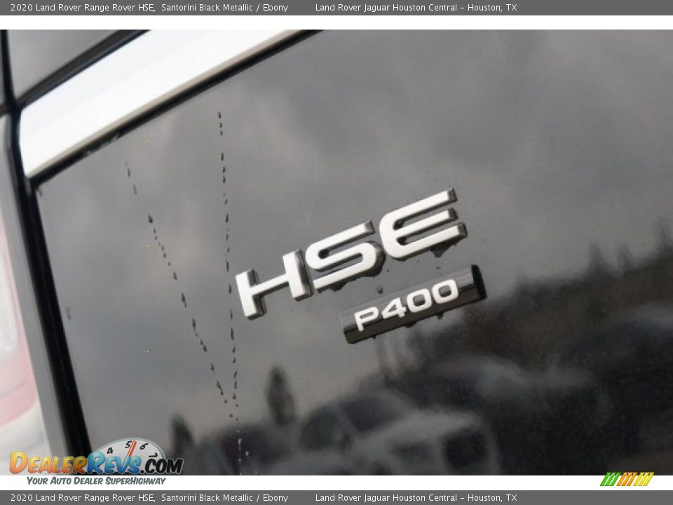 2020 Land Rover Range Rover HSE Santorini Black Metallic / Ebony Photo #9