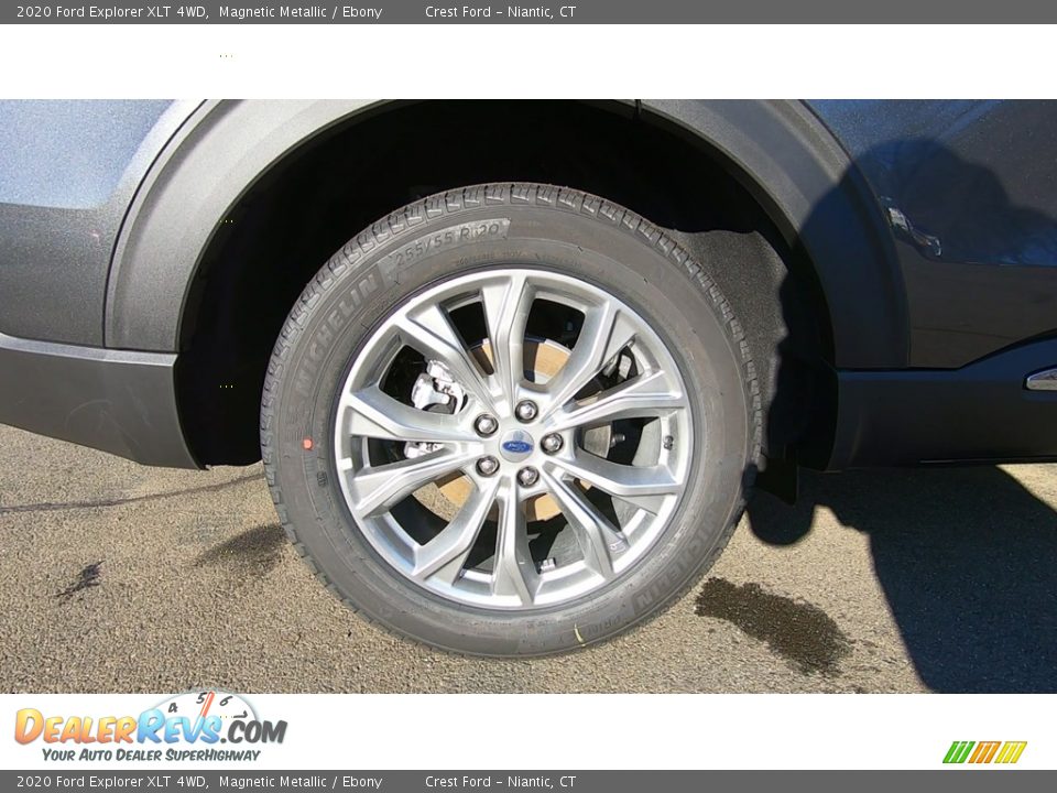 2020 Ford Explorer XLT 4WD Magnetic Metallic / Ebony Photo #22