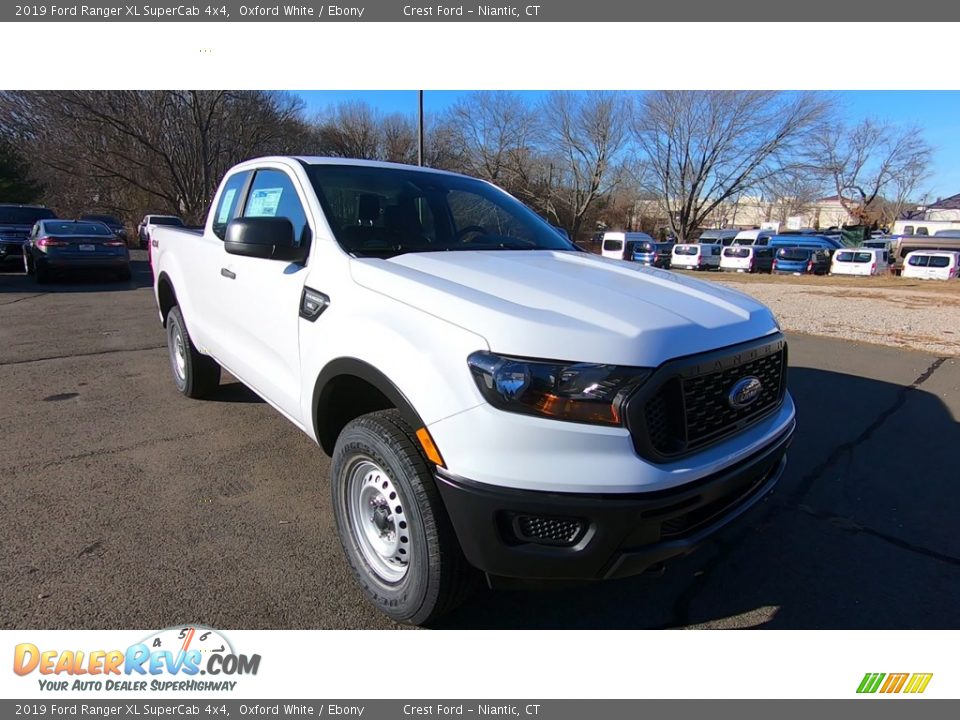 Oxford White 2019 Ford Ranger XL SuperCab 4x4 Photo #1