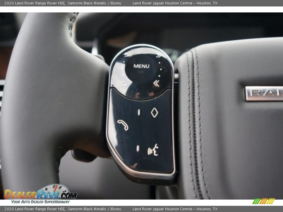 2020 Land Rover Range Rover HSE Santorini Black Metallic / Ebony Photo #19