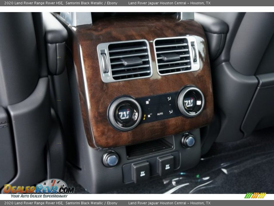 2020 Land Rover Range Rover HSE Santorini Black Metallic / Ebony Photo #29