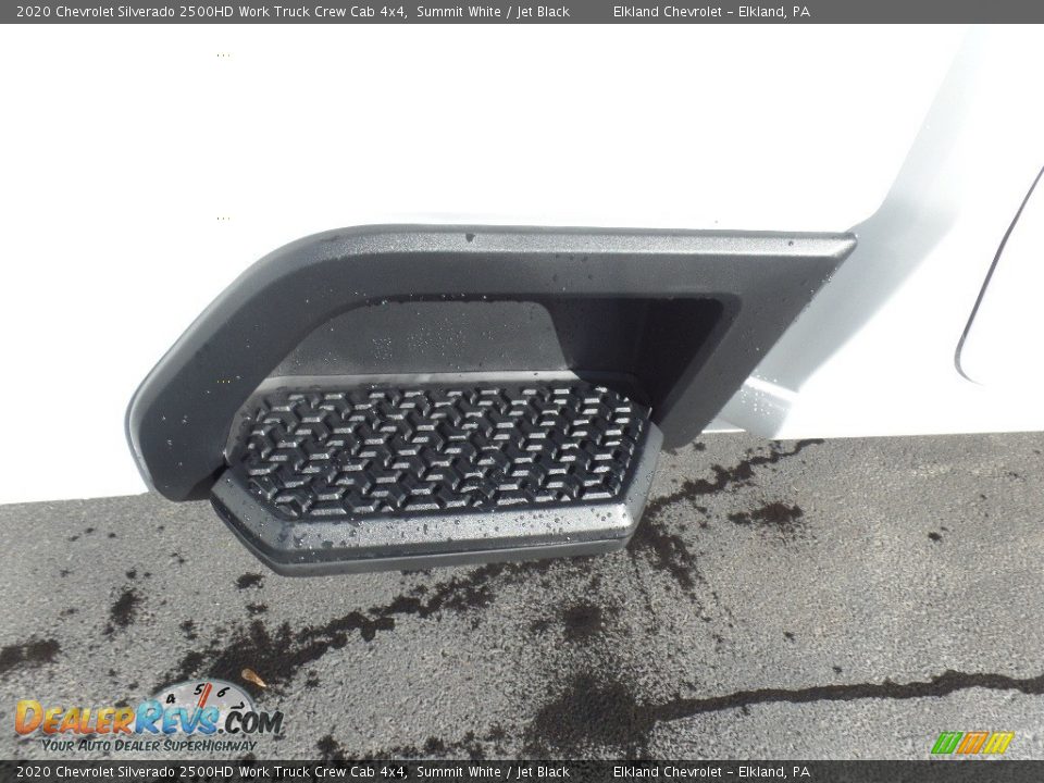 2020 Chevrolet Silverado 2500HD Work Truck Crew Cab 4x4 Summit White / Jet Black Photo #12