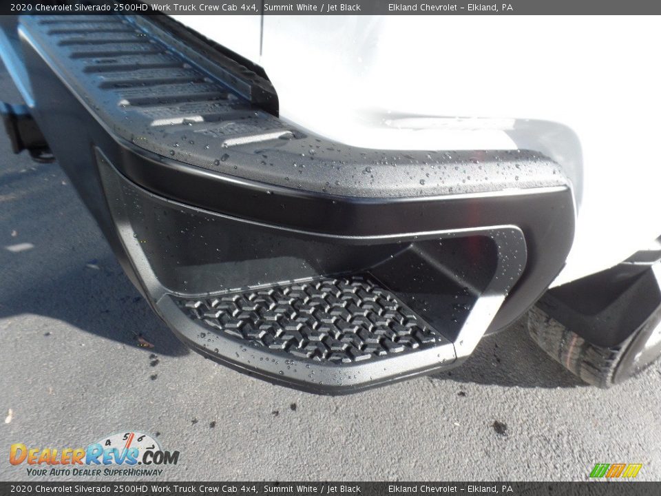 2020 Chevrolet Silverado 2500HD Work Truck Crew Cab 4x4 Summit White / Jet Black Photo #13