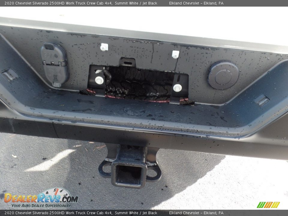 2020 Chevrolet Silverado 2500HD Work Truck Crew Cab 4x4 Summit White / Jet Black Photo #14