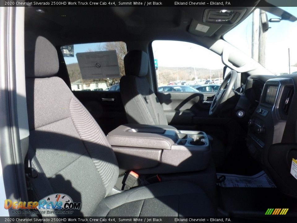 2020 Chevrolet Silverado 2500HD Work Truck Crew Cab 4x4 Summit White / Jet Black Photo #15