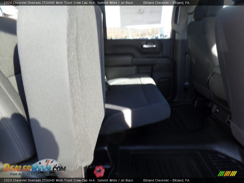 2020 Chevrolet Silverado 2500HD Work Truck Crew Cab 4x4 Summit White / Jet Black Photo #18