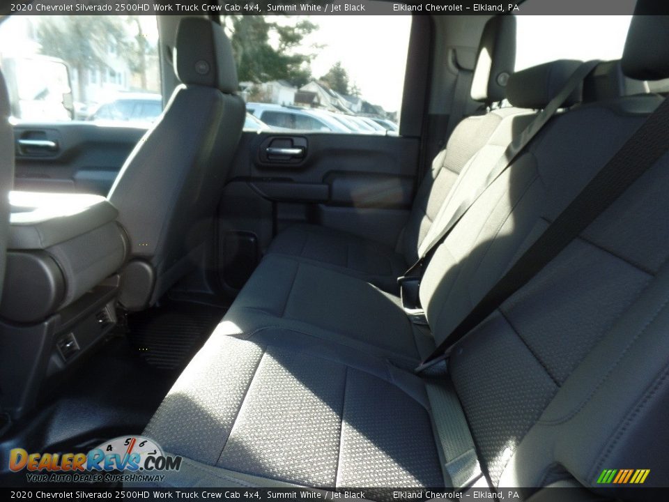 2020 Chevrolet Silverado 2500HD Work Truck Crew Cab 4x4 Summit White / Jet Black Photo #19