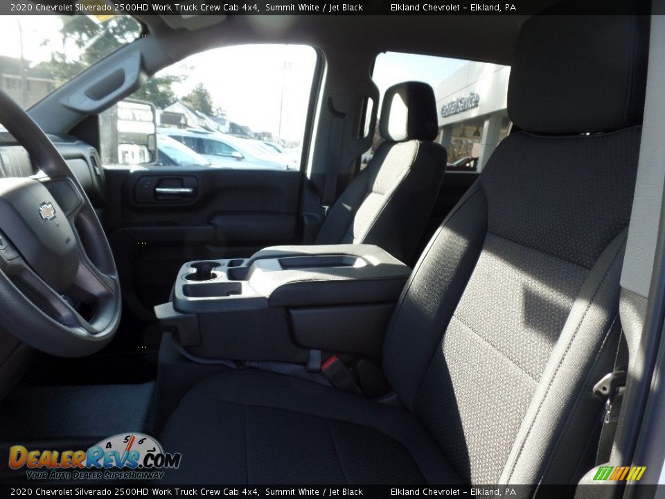 2020 Chevrolet Silverado 2500HD Work Truck Crew Cab 4x4 Summit White / Jet Black Photo #20