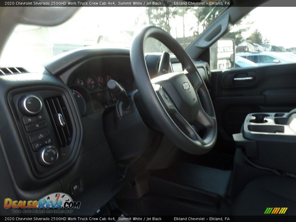 2020 Chevrolet Silverado 2500HD Work Truck Crew Cab 4x4 Summit White / Jet Black Photo #21