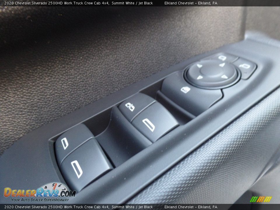 2020 Chevrolet Silverado 2500HD Work Truck Crew Cab 4x4 Summit White / Jet Black Photo #22