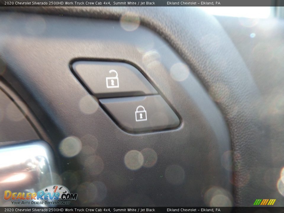 2020 Chevrolet Silverado 2500HD Work Truck Crew Cab 4x4 Summit White / Jet Black Photo #23