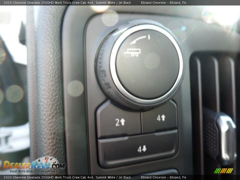 2020 Chevrolet Silverado 2500HD Work Truck Crew Cab 4x4 Summit White / Jet Black Photo #24