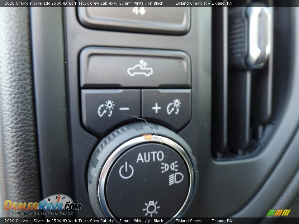 2020 Chevrolet Silverado 2500HD Work Truck Crew Cab 4x4 Summit White / Jet Black Photo #25