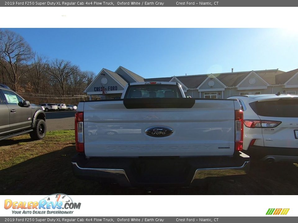 2019 Ford F250 Super Duty XL Regular Cab 4x4 Plow Truck Oxford White / Earth Gray Photo #6