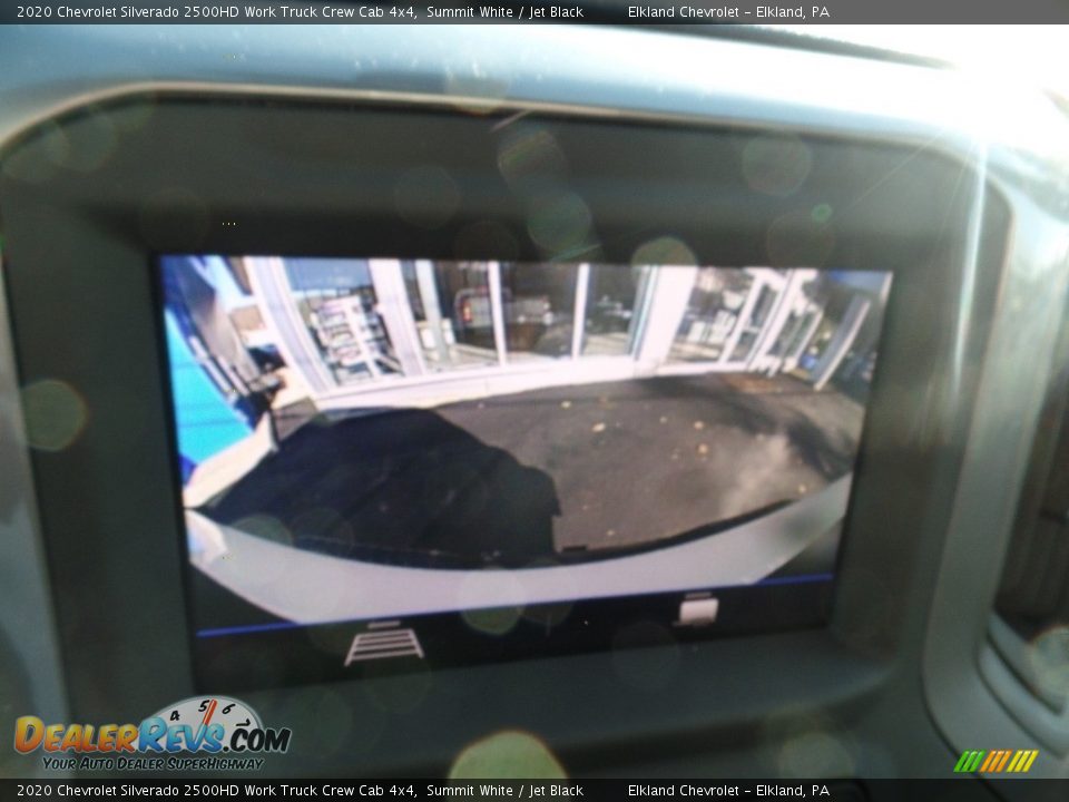 2020 Chevrolet Silverado 2500HD Work Truck Crew Cab 4x4 Summit White / Jet Black Photo #31