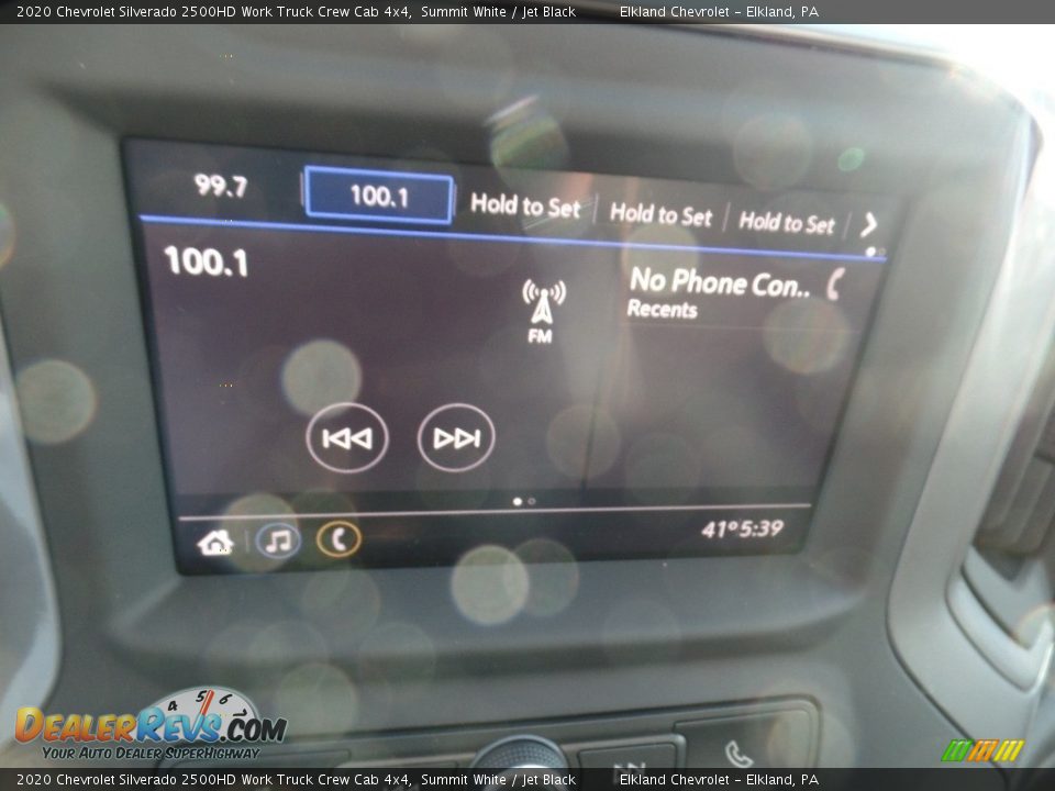 2020 Chevrolet Silverado 2500HD Work Truck Crew Cab 4x4 Summit White / Jet Black Photo #32