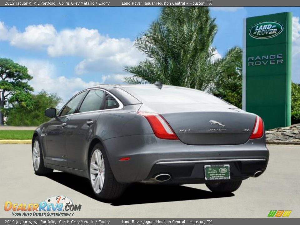 2019 Jaguar XJ XJL Portfolio Corris Grey Metallic / Ebony Photo #4