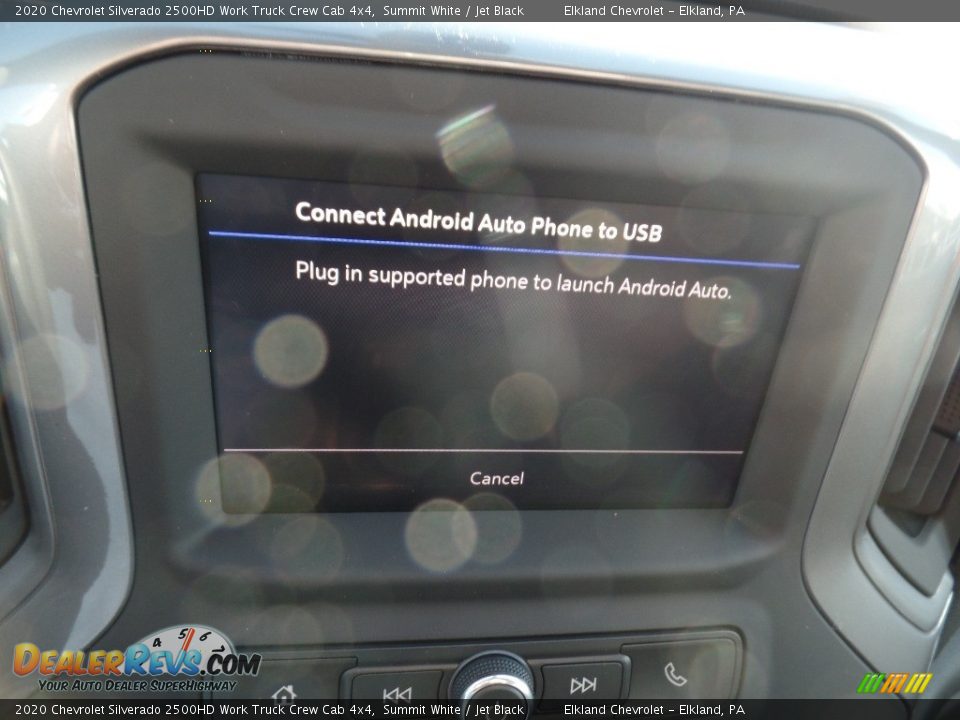 2020 Chevrolet Silverado 2500HD Work Truck Crew Cab 4x4 Summit White / Jet Black Photo #33
