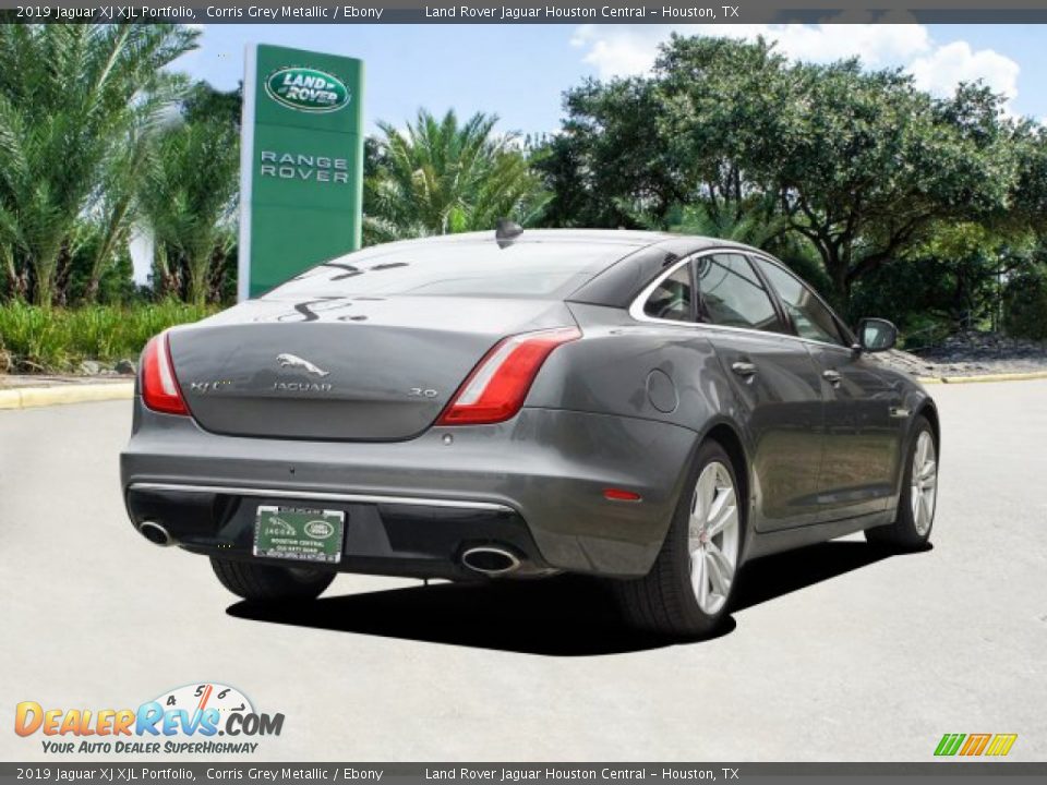 2019 Jaguar XJ XJL Portfolio Corris Grey Metallic / Ebony Photo #5