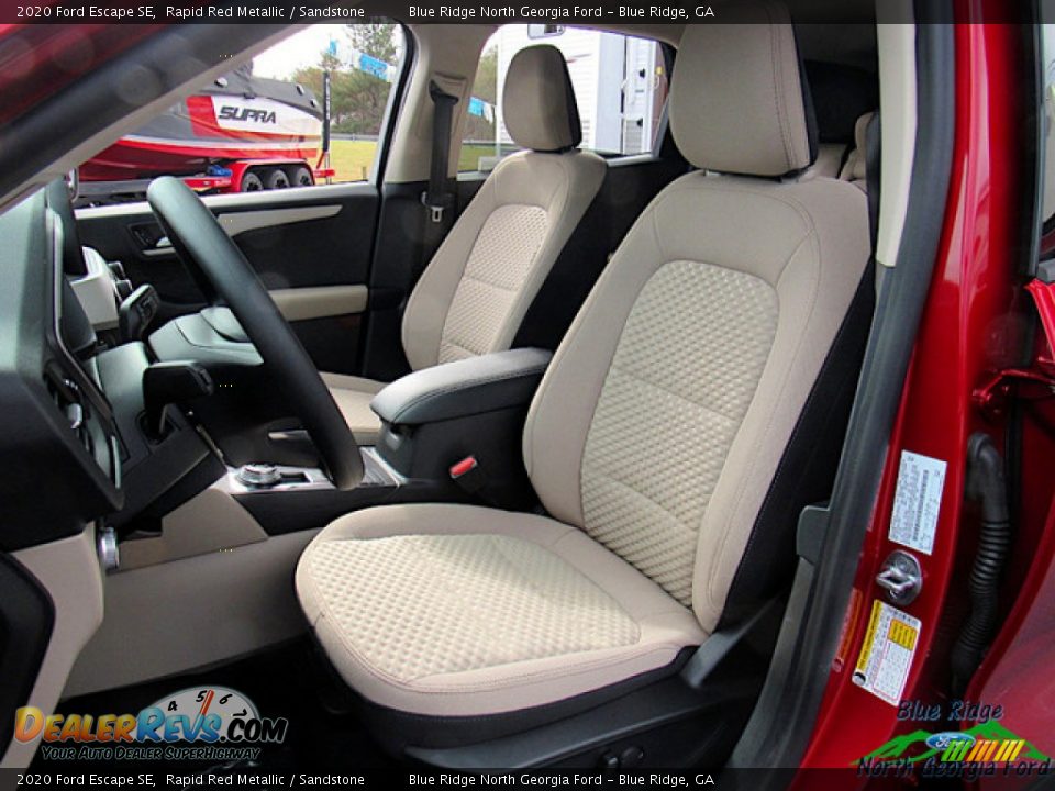 2020 Ford Escape SE Rapid Red Metallic / Sandstone Photo #10